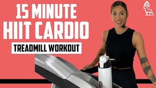 15 MIN Cardio HIIT Tread Workout [upl. by Stephi840]