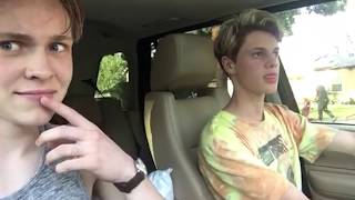 sometimes you just gotta steal a car  Jace Norman Vlog [upl. by Viviana354]