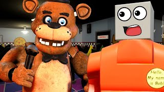 Lego Freddy is Chasing Me in This SCARY FNAF Mod in Brick Rigs [upl. by Adnauqaj]