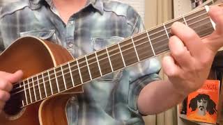 quotLITTLE SADIEquot Jerry Garcia Bluegrass ACOUSTIC GUITAR LESSON [upl. by Felt381]