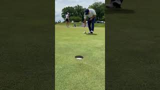 Satisfying way to send the ball in the hole 🫠 via ebontour [upl. by Foulk]