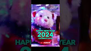 Happy New Year  Happy 2024  Funzoa Mimi Teddy New Year Wish  Bojo Teddy  Funny New Year Wish [upl. by Hayden233]