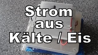 Strom aus Eis selber machen Einfach Genial [upl. by Ashly]