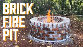 Brick Fire Pit [upl. by Anec323]