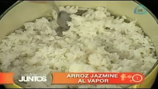 Arroz Jazmine al vapor Cocinemos Juntos [upl. by Kulseth122]