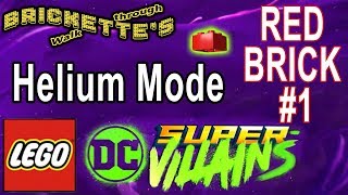 Helium Mode Red Brick in Part 1 Level 1 “New Kid on the Block” in LEGO DC Super Villains [upl. by Zackariah]