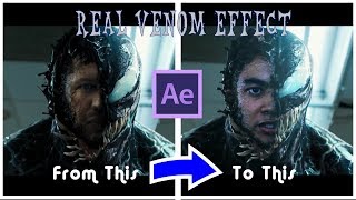 Venom Effect  After Effect Tutorial by KIXART Bahasa Indonesia [upl. by Annahsirhc]