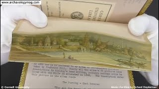 Foreedge painting Hidden Paintings In Old Books [upl. by Kori]