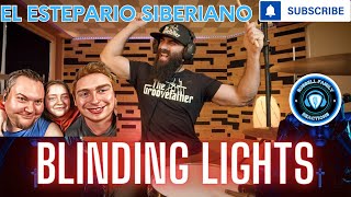 El Estepario Siberiano BLINDING LIGHTS THE WEEKND  DRUM COVER First Time Reaction [upl. by Eiresed718]