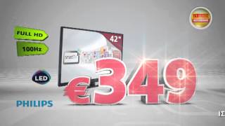 Smart TV Philips 42 μόνο €349 amp Φωτογραφική μηχανή Sony μόνο €69 [upl. by Gristede]