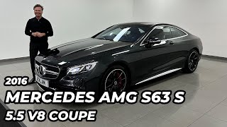 2016 Mercedes AMG S63 S 55 V8 Coupe [upl. by Acirat]