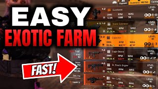 The BEST EXOTIC FARMING Method In The Division 2 Right Now Exotic Caches Targeted Loot 2024 [upl. by Xyno347]