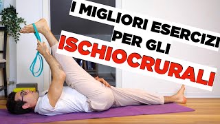 Migliori esercizi di stretching per i muscoli ISCHIOCRURALI [upl. by Llewkcor]