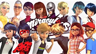 Miraculous Ladybug Character IMPRESSIONS [upl. by Vivi]