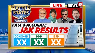 LIVE  JampK Election Results  Jammu Kashmir Assembly Election Result 2024  JKNC  Omar  N18L [upl. by Adnof]