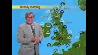 BBC Weather With Bill Giles  Sunday 24th November 1996 [upl. by Wolfe380]