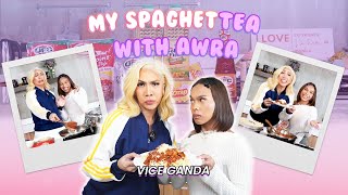 My SpaghetTEA with AWRA  VICE GANDA [upl. by Akerboom]