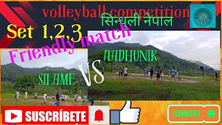 quotIntense Volleyball ShowdownTEAM Silame vs Aadhunik Boarding SchoolSindhuli Nepal Match Highlights [upl. by Nerej118]