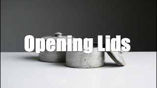 Opening Lids ASMR No Talking11152024 [upl. by Eyahs]