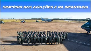 Cadetes da AFA participam do Simpósio das Aviações e da Infantaria 2023 [upl. by Nylinej]