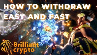 How to Withdraw and Sell BRIL Brilliant Crypto [upl. by Tiram306]