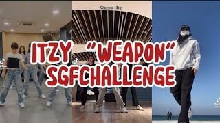 ITZY quotWEAPONquot SGFchallenge dance challenge tiktok version [upl. by Elroy]