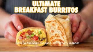 HOW TO MAKE breakfast burrito [upl. by Xonnel]