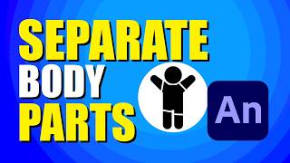 How To Separate Body Parts In Adobe Animate StepbyStep Guide [upl. by Eellac782]