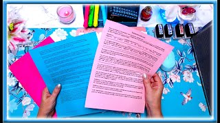 ASMR  Office Sounds  Paperwork  Writing  Stamping  Highlighting  Typing  No Talking [upl. by Edie]