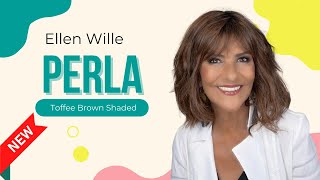 New Ellen Wille  PERLA Wig Review  Toffee Brown Shaded [upl. by Apps]