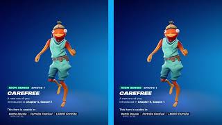 FORTNITE CAREFREE EMOTE 1 HOUR [upl. by Zita]