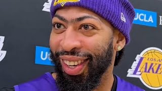 Anthony Davis Reacts To Eye Injury Before Grizzlies Game [upl. by Homerus996]