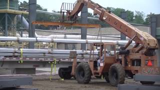 Steel Building Construction  Marlites 38500 square foot addition in Dover Ohio [upl. by Wynnie472]