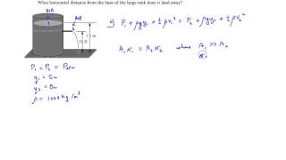 Chapter 11 Example 10 Torricellis Theorem problem [upl. by Adnar]