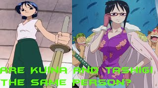 Are Kuina And Tashigi The Same Person One Piece Discussion [upl. by Odysseus]