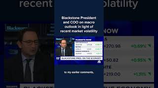 Blackstone President and COO on macro outlook in light of recent market volatility [upl. by Afital237]