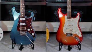 Ibanez AZ2204N VS Fender American Deluxe Clean Sound [upl. by Gusty]