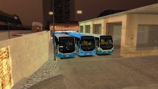 OMSI 2 G29 Manobrando os Ônibus da Empresa Viamão Mapa MVU 13 [upl. by Maleen]