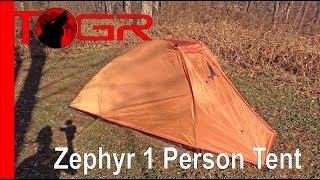 ALPS Mountaineering Zephyr 1 Person Tent [upl. by Bettencourt]