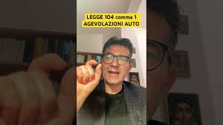 Legge 104 lieve Agevolazioni auto disabilità invalidità avvocatoinvaliditacivile inps [upl. by Eirak]