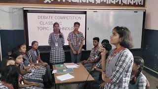 DEBATE COMPETITION IN CLASS ROOM OF KVSTOPIC TECHNOLOGY AMAZING PERFORMANCE OF STUDENTS [upl. by Keare498]