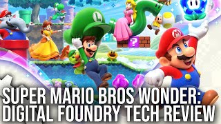 Super Mario Bros Wonder  Digital Foundry Tech Review  A Switch Masterpiece [upl. by Shaia]