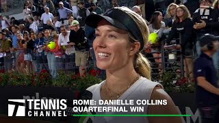 Danielle Collins Plans To Bring The Heat Against Aryna Sabalenka  2024 Rome QuarterFinals [upl. by Aeriel]