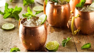 How To Make A Moscow Mule With Spiced Rum [upl. by Anaiviv]