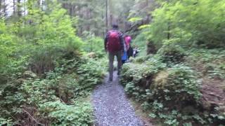 Hiking Tongass National Forest in Sitka Alaska [upl. by Nehcterg]