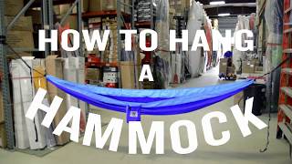 Next Adventure  How To Hang A Hammock [upl. by Ezaria]