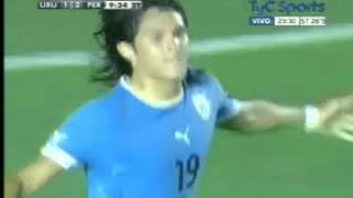 Gol de Ruben Betancourt Uru Uruguay 2  Peru 2  Sudamericano Sub 20  Mendoza 2013 [upl. by Haidadej]