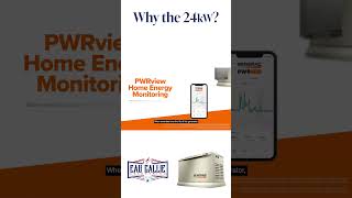 Why buy a Generac Guardian 24kW home backup generator Eau Gallie Electric shorts [upl. by Llewxam616]