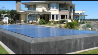 HydraLux slatted automatic swimming pool cover [upl. by Camey511]