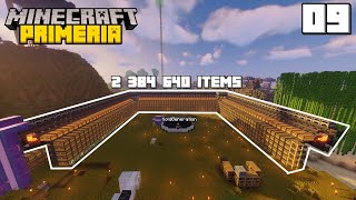 JE CONSTRUIS UN SYSTEME QUI TRIE 2 MILLIONS DITEMS  Minecraft 117  Primeria S3  09 [upl. by Nida469]